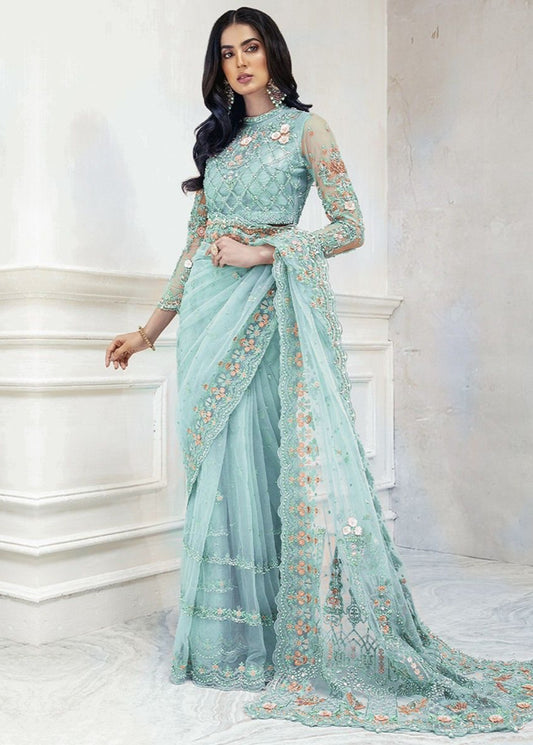Brand Maria b saree - Shiwani Apparels