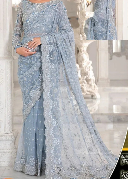 Maria b exclusive saree - Shiwani Apparels