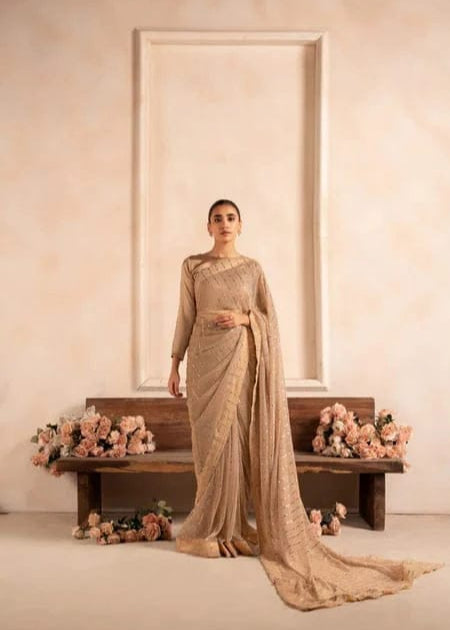 Moonlight Stitched Saree ✨ - Shiwani Apparels