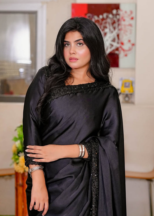 Shamoz Silk Saree  Ready to Wear Elegance