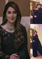 Ayeza Khan chiffon - Shiwani Apparels