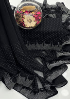 Chiffon nug saree - Shiwani Apparels