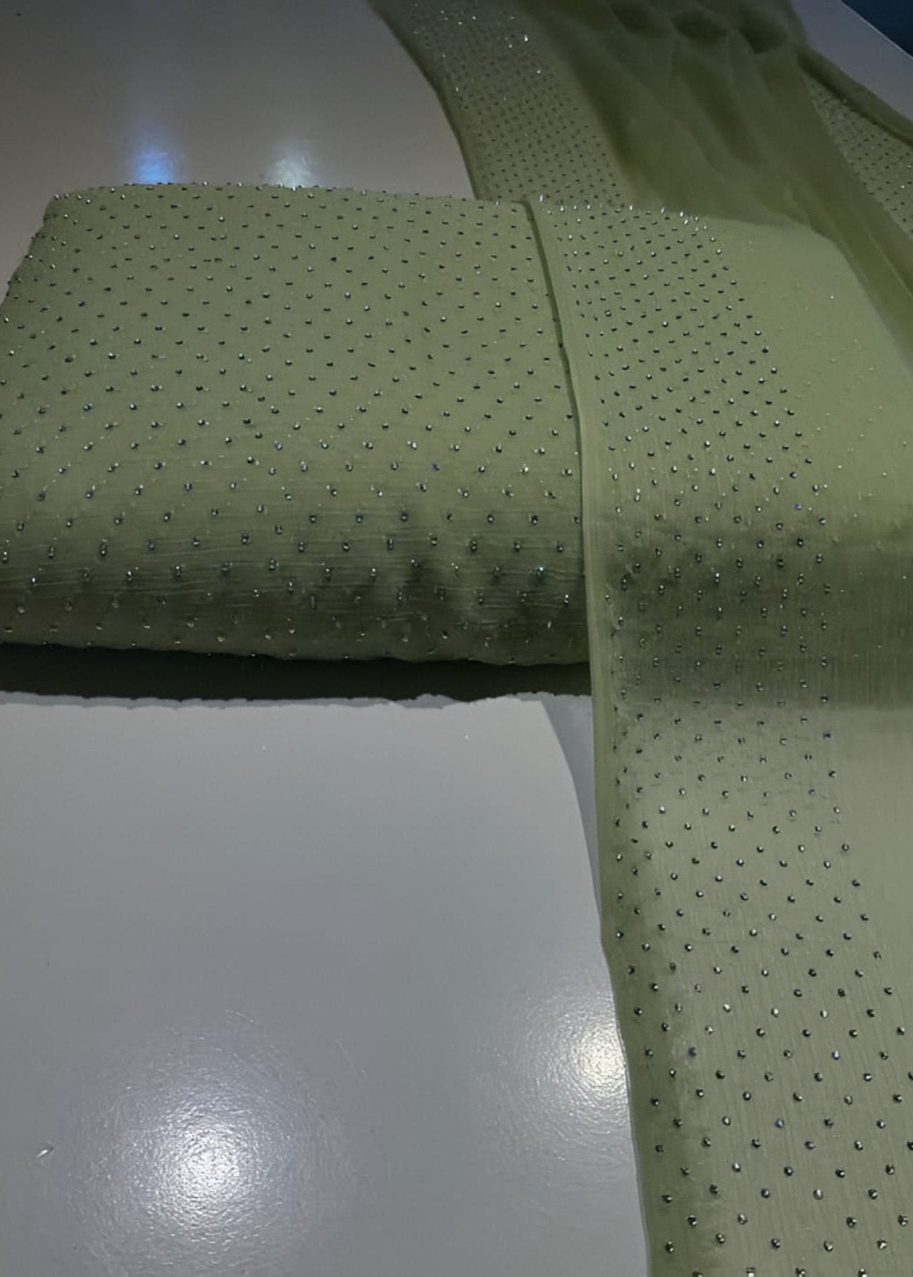 Diamond Stone Stitch Chiffon Suit - Shiwani Apparels