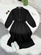 Urban Utility Fleece Two-Piece Dress & Zip Jacket Set