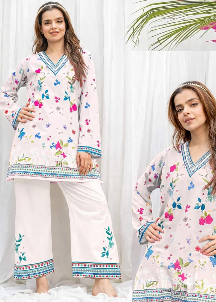 Front & Back Allover Swiss Lawn