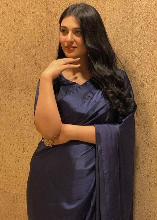 Simple Casual Saree - Shiwani Apparels