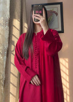 Royal Grace – 3PC Long Shirt Dress - Shiwani Apparels