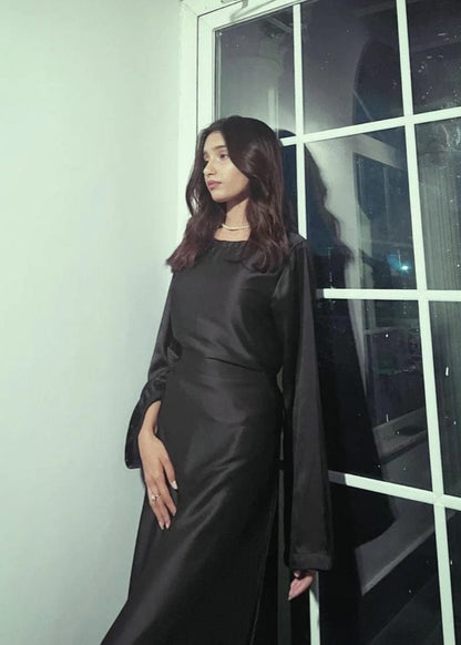 Serene Shamoz Silk 2 Piece Stiched Suit - Shiwani Apparels