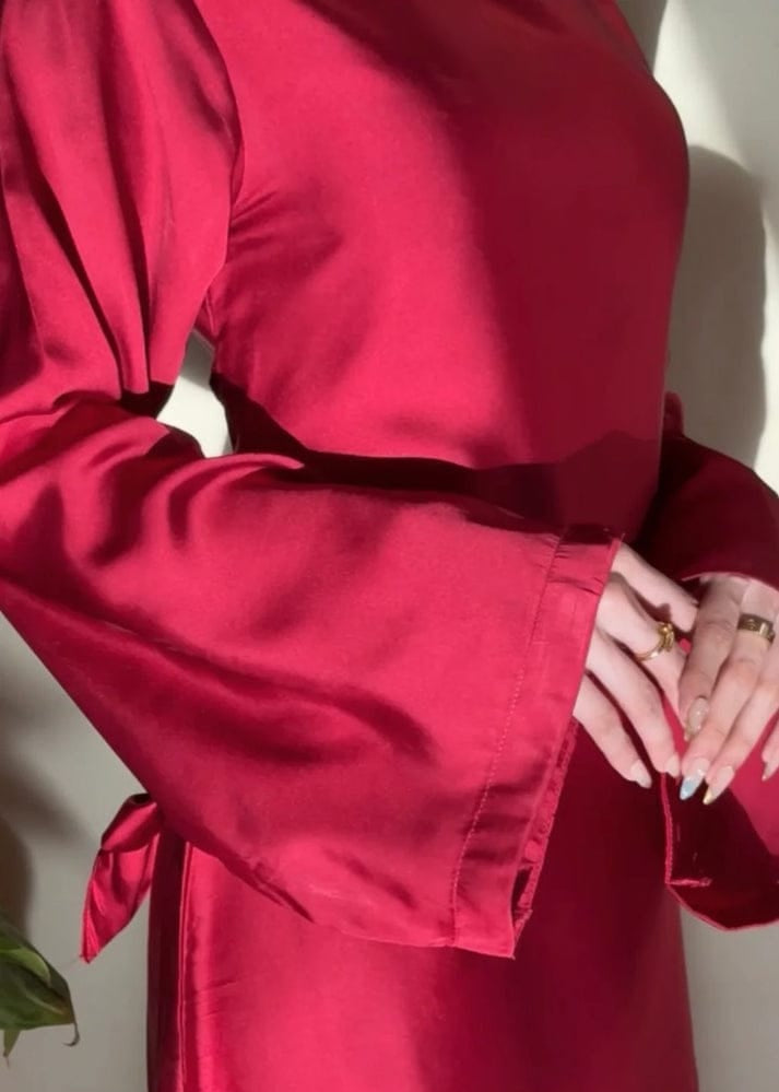 Serene Shamoz Silk 2 Piece Stiched Suit - Shiwani Apparels