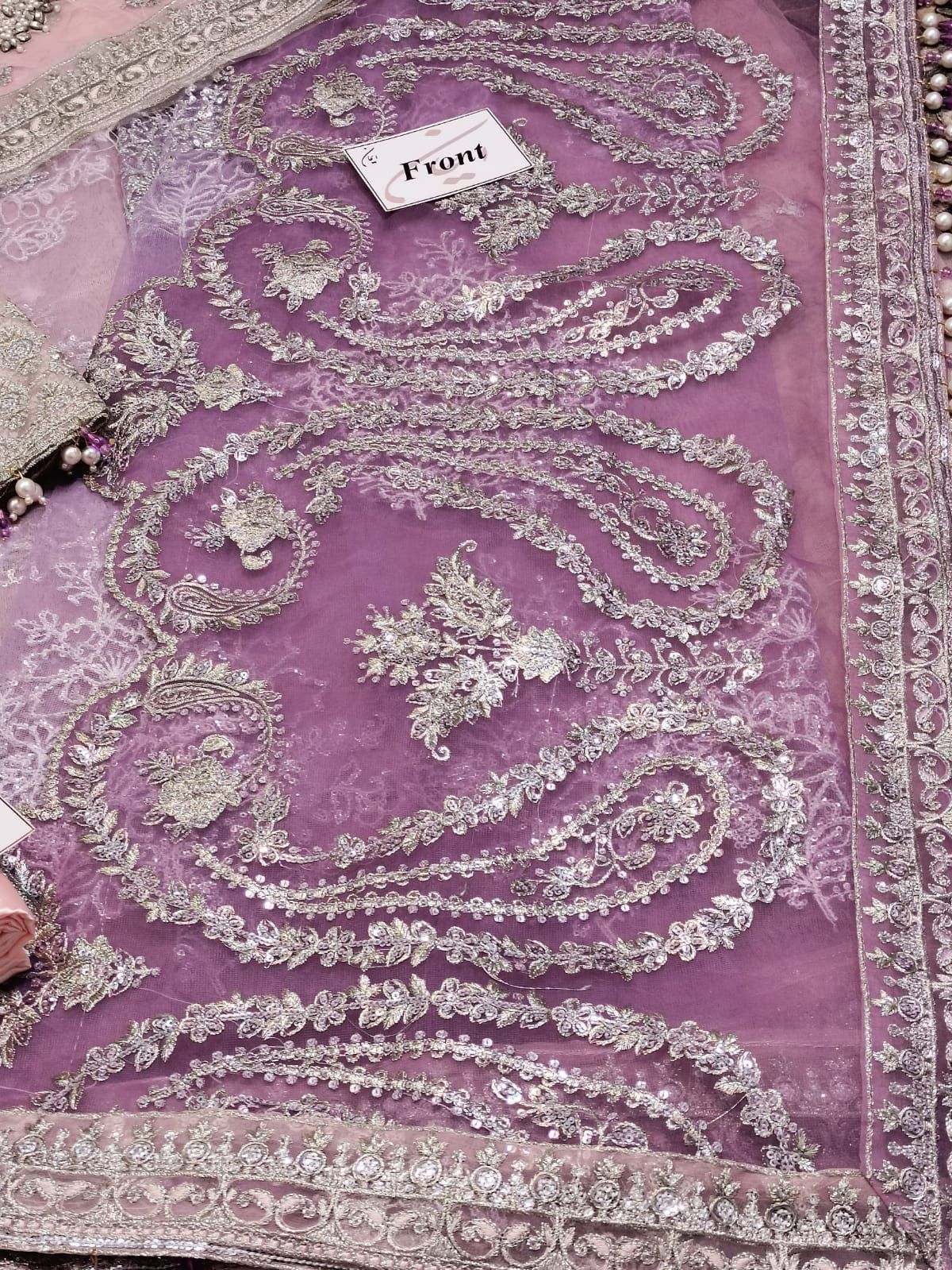 Maria B Spengle Work Saree