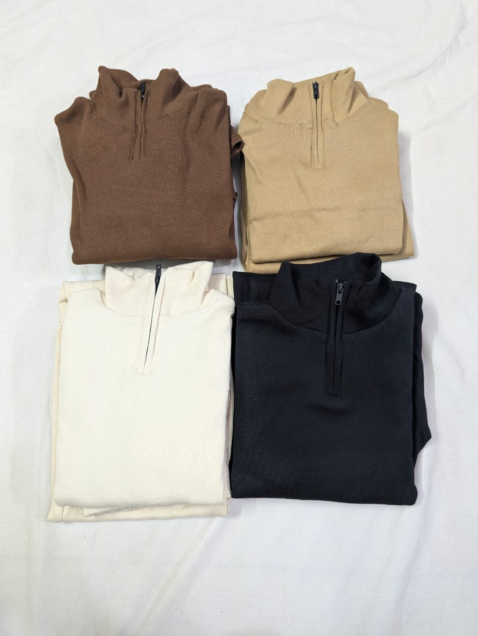 Zipper Highneck 2Piece Winter Set