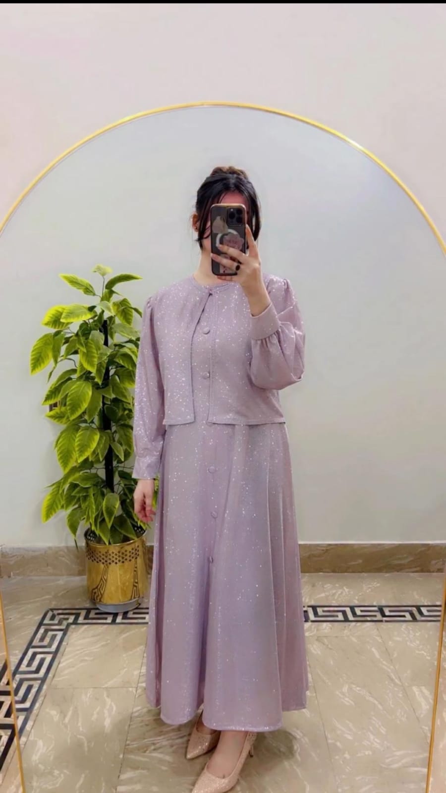 Shimmer Grace Co-ord Dress