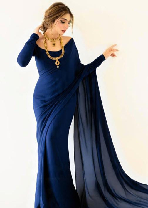 Chiffon Saree - Shiwani Apparels