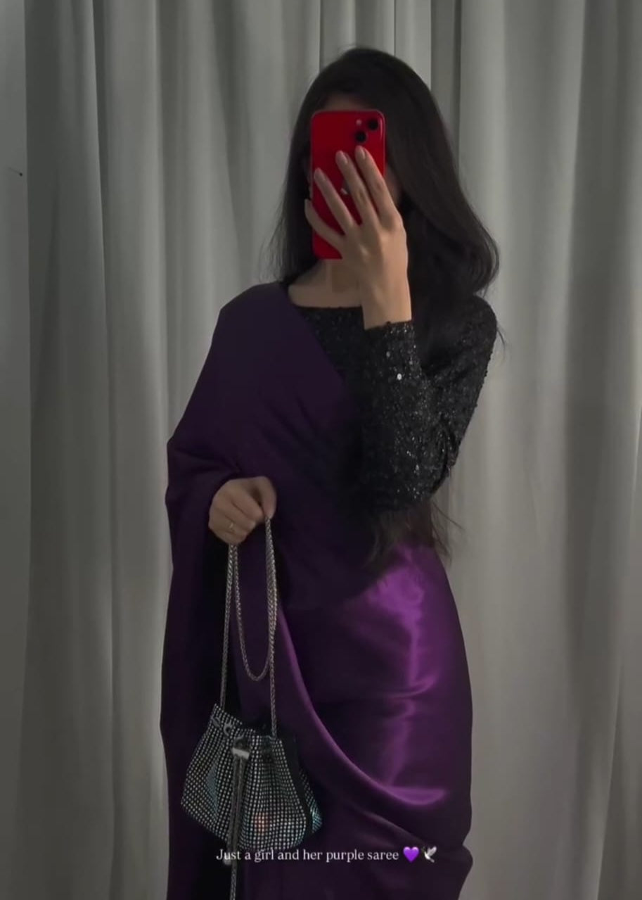 Premium Shamoz Silk Saree Ready to Wear Elegance