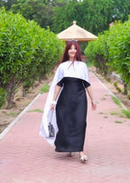 Royal Grace Cape Shawl Dress