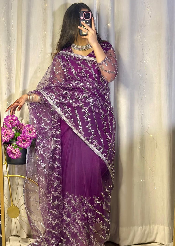 Hania Amir Stiched Saree