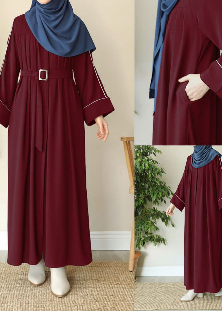 Elegant Luxury Abaya Timeless Grace Premium Edition